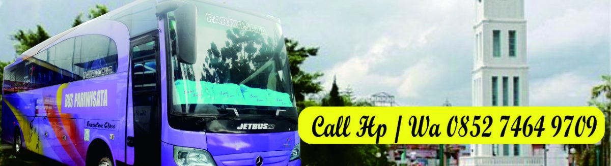Termurah!!   Telp/WA 0852 7464 9709   Harga Sewa Bus Pariwisata Siak Sri Indrapura Merah Sari Wisata